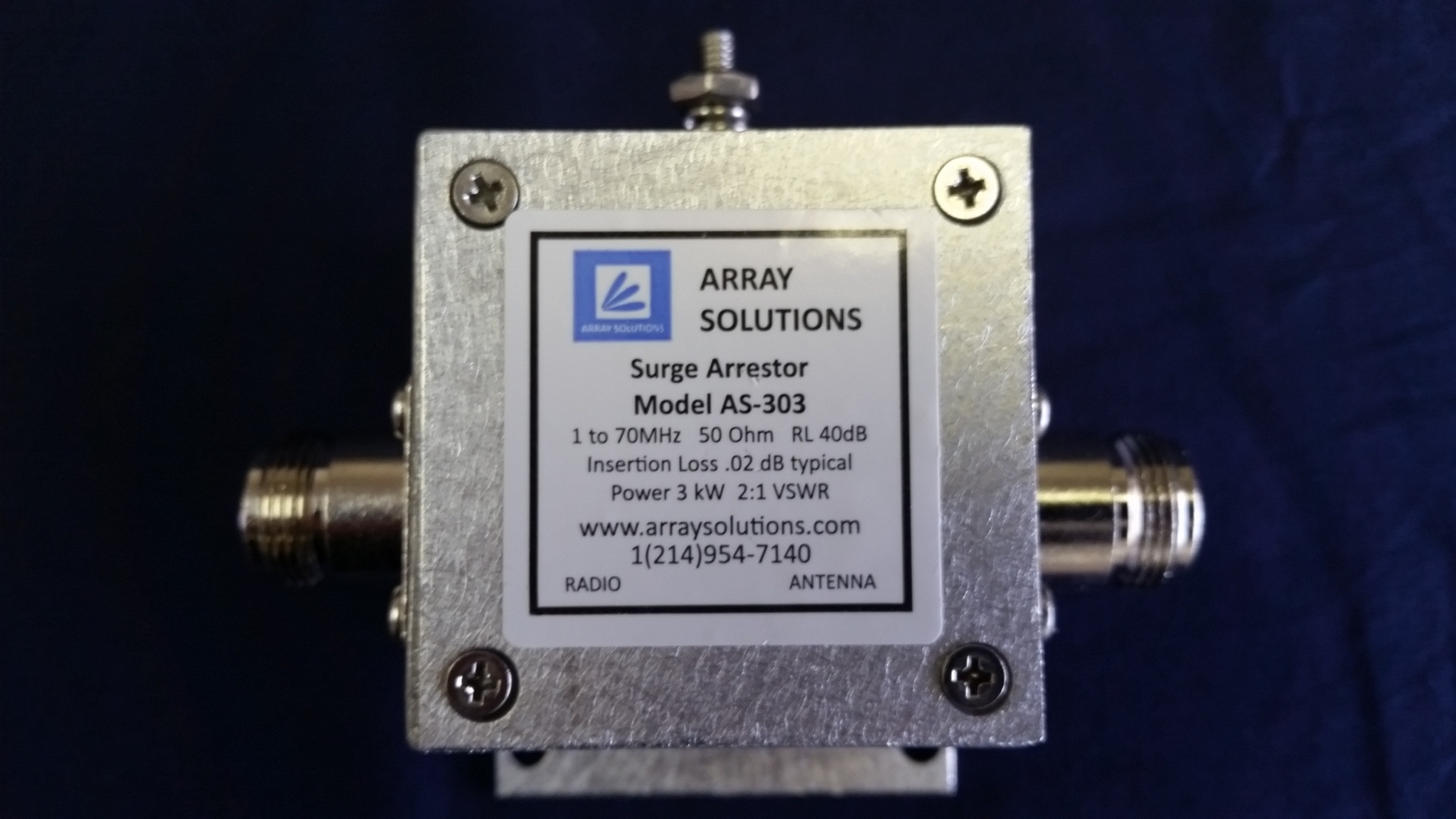 Coaxial Cable Lightning Arrestor, Coaxial Cable Surge Arrestor